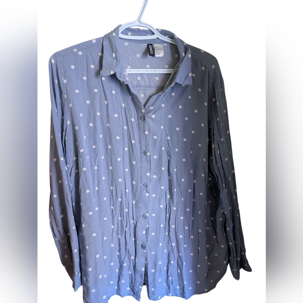 Purole Polka Dot Women's Shirt 2/22 $ on selected item